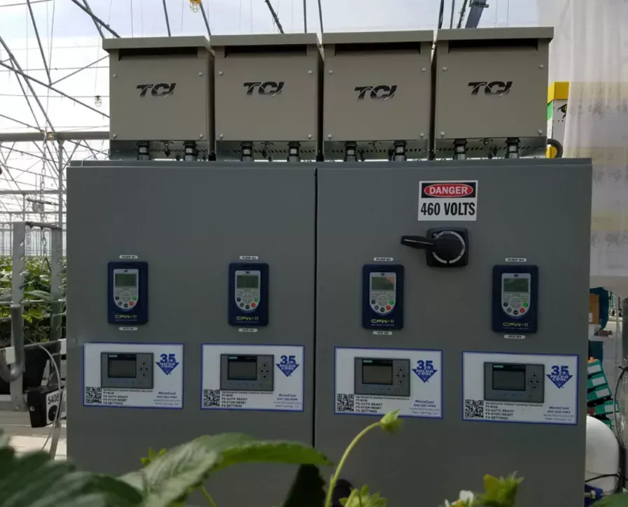 Rhino pump control panel
